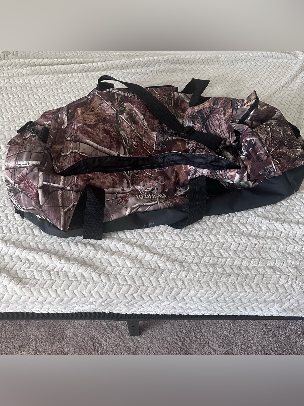 RedHead Camo Oversized Duffle Bag - Brown/Black